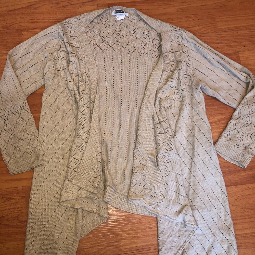 Cute light brown cardigan